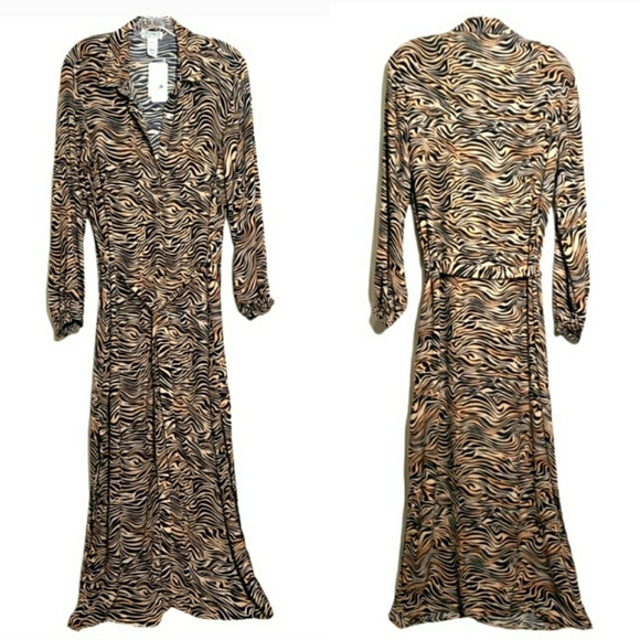 L.Space Avalon Animal Print Cover up Dress - Picture 2 of 9